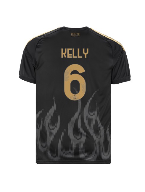 Moški Nogometna dresi replika Juventus Lloyd Kelly #6 Tretji 2026-27 Kratek rokav Moški Nogometna dresi replika Juventus Lloyd Kelly #6 Tretji 2026-27 Kratek rokav